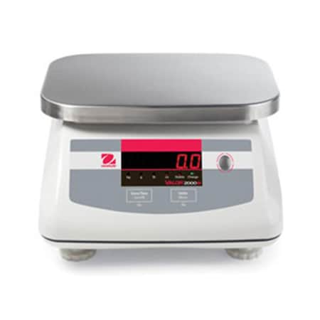 Ohaus V22XWE15T Valor 2000 Rapid-Response Food Scale - 30 lbs Ohaus-V22XWE15T